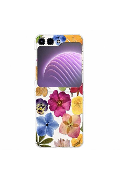 OEM Husă de telefon pentru Samsung Galaxy Z Flip 7, Flori