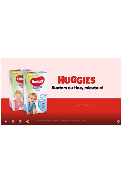 Huggies Scutece Chilotel Jumbo, nr. 4, 9-14 kg, 36 bucăți