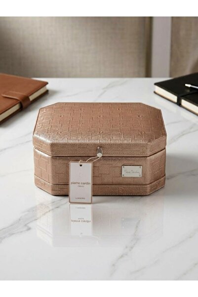 Pierre Cardin Copper Color Makeup Shaving Box