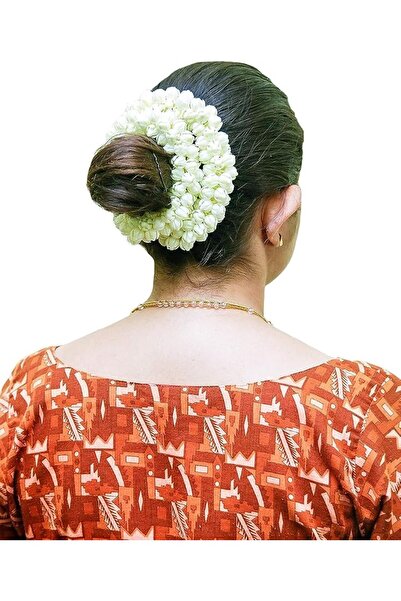 GENERAL ALANKARA Artificial Realistic Jasmine Gajra / Jasmine Garland Mullapo...