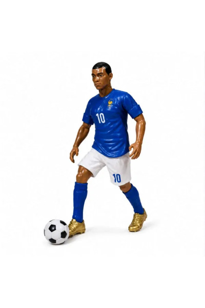 OEM Fotbal Franța Mbappe Nr. 10 figurine de acțiune cu bilă 25 cm