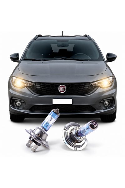 Fardoktoru FIAT EGEA MERCEKLİ FAR HALOJEN SARI KISA FAR YEDEK AMPULÜ H7 XTREM...