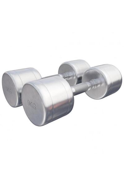 Gorilla Sports Αλτήρας χρωμίου 1 - 20 κιλά 18 κιλά (2 x 9 κιλά)