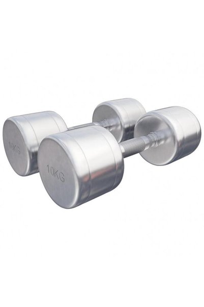 Gorilla Sports Αλτήρας χρωμίου 1 - 20 κιλά 20 κιλά (2x10 κιλά)