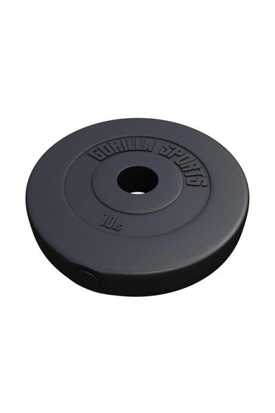 Gorilla Sports Disc de halteră din plastic Olympia 1,25 - 15 kg 10 kg