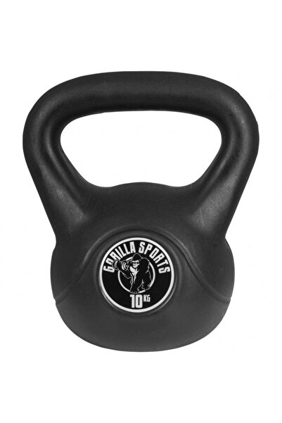 Gorilla Sports Kettlebell din plastic 2 - 20 kg 10 KG