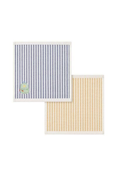 Casadora Baby Twinkle 100% Organic Cotton 2-Piece Hand Towel 30 X 30 cm