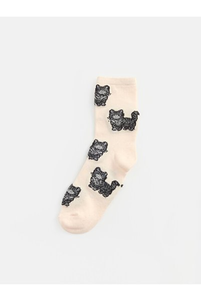 LC Waikiki Quality Parts from Çelebi Store: 5-Piece Embroidered Girls' Socks