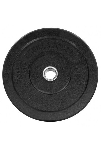 Gorilla Sports Δίσκοι Υψηλής Θερμοκρασίας, ολυμπιακοί, ελαστικοποιημένοι, 5 -...
