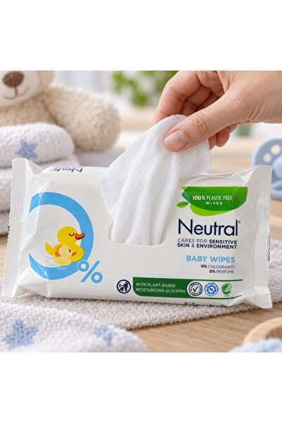 NEUTRAL Pachet 2 x Servetele Umede, Neutral, 52 buc