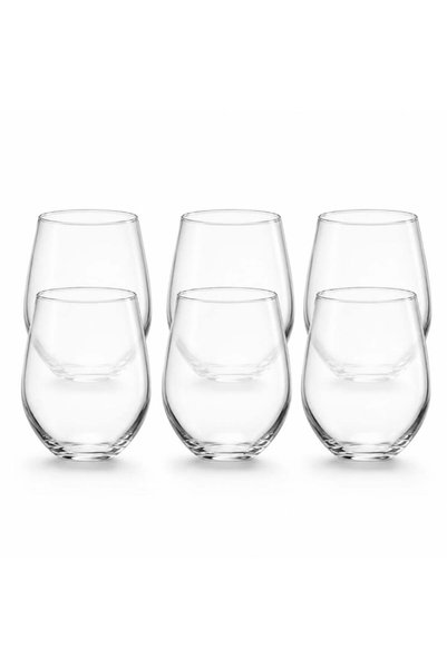 Warehouse Set of 6 transparent cups
