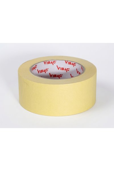 Vibac Set 6 x Banda de Mascare ivory/alb din Hartie, 48 mm x 50 Metri, Adeziv...