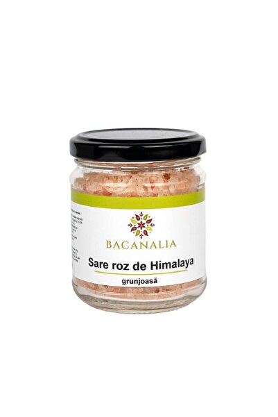 Bacanalia Sare roz de Himalaya grosieră 200 g