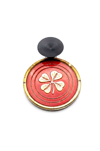 BsElektronik Indispensable Picture Holder for Labelers, Red Clover Simple Gol...