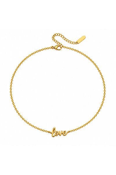 Buticul Moon Colier de aur Love - Placat cu aur de 18K