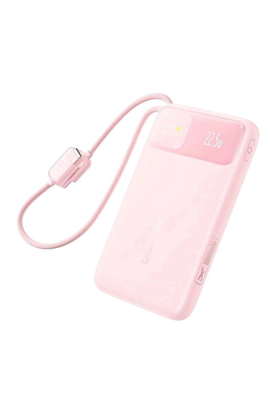 Baseus Baterie externă EnerFill FC11 10.000 mAh, 22.5W, cabluri USB-C + Light...