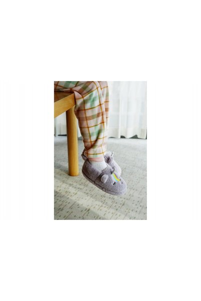 Peluche ÇOCUK LİLA UNICORN EV AYAKKABISI