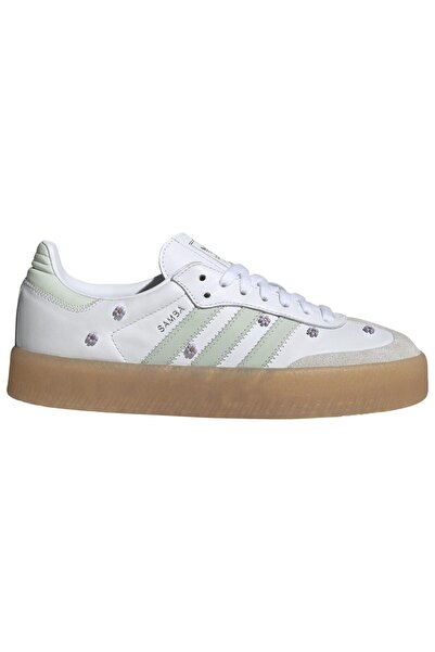 adidas Sambae Γυναικεία Δερμάτινα Σνίκερς με Φλοράλ Λεπτομέρειες, Μέγεθος 36 2/3
