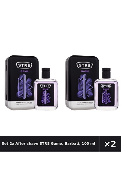 str8 Set 2x After shave Game, Barbati, 100 ml