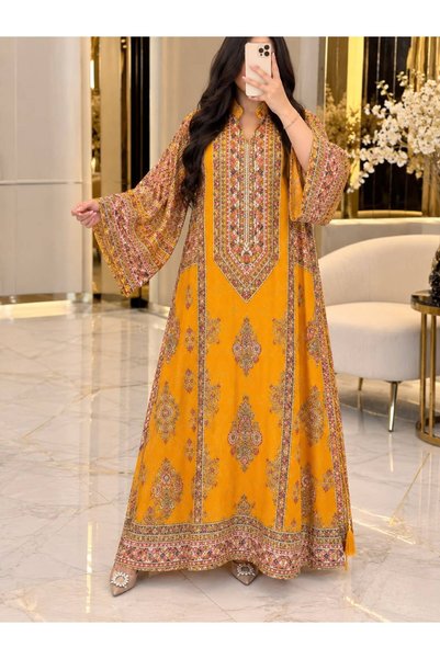 Generic Brand Very High-Classed Jubbah with Perforated Abu Fawud and Lulu on ...