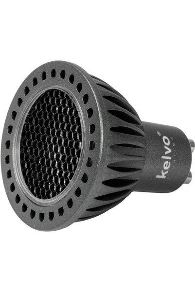 kelvo LIGHTING Κέλβο Κύρον Νταρκ 36 °   Σποτ GU10 MR16 με αντιθαμβωτικό ανακλ...