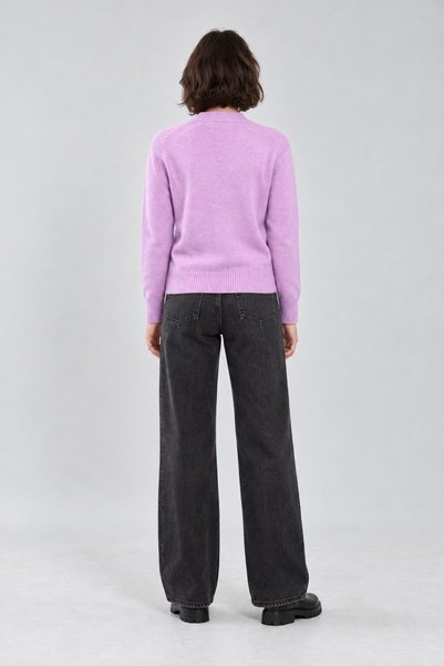 Lavinza V-Neck Buttoned Wool Cardigan