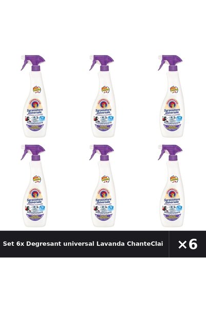 Chanteclair Set 6x Degresant universal Lavanda ChanteClair, 600 ml