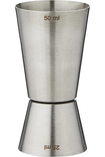 GENERAL Raj Tedi Shape Aluminum Measuring Cup Silver Color 15-30 ml Bpm001