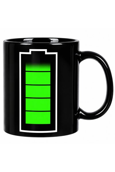 Ruhhy Μαγική κούπα, βρύση, 330ml, 22103, μαύρο, πράσινο