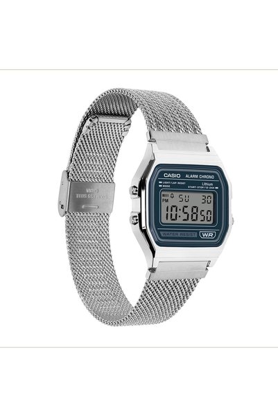 Casio Vintage A158WEM-3DF Digital Dark Green Watch Unisex(D413)