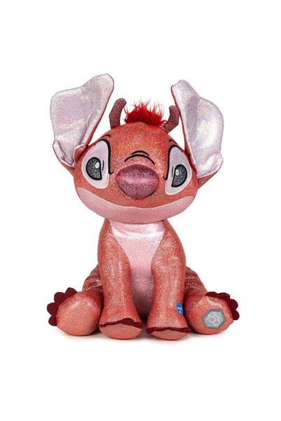 Disney Jucărie de pluș Stitch Leroy Glitter ediție aniversară 100 de ani, 28 cm