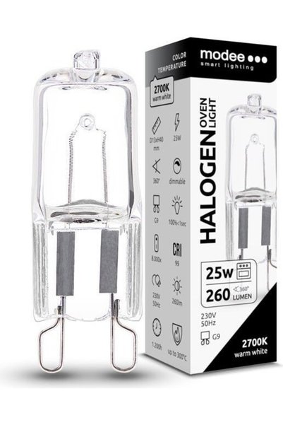 Modee Lighting Modee Έξυπνος Φωτισμός Λάμπα Φούρνου Αλογόνου G9 25W - (ML-HG9...