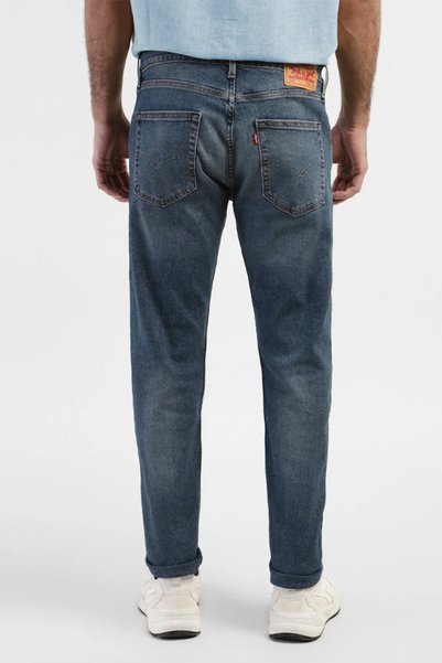 Levis Mens 512 Blue Slim Tapered Fit Mid Rise Jeans