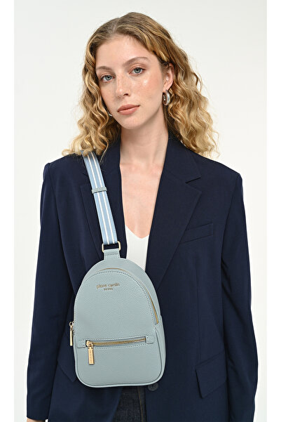 Pierre Cardin 05Po25K10227-Dkd m Women's Bag – Textured Leather Look Blue