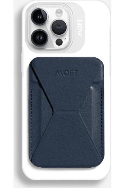 MÖFT Moft X Mini Αυτοκόλλητο Πορτοφόλι και Βάση Τηλεφώνου Βαθύ Μπλε - (MS007S...