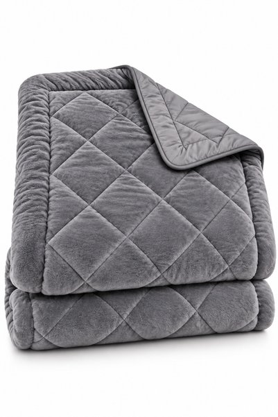 SELORA MAISON Single Welsoft Quilt 155X215 cm 2070 Gr Silicone Fiber Filled Double-Sided Soft Warm Quilt