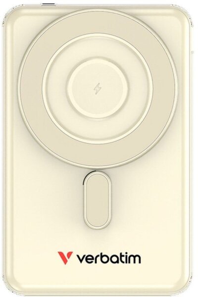 Verbatim Μαγνητικό Ασύρματο Powerbank `n` Go 15W 5000mAh 2xUSB-C Καλώδιο Χρυσ...