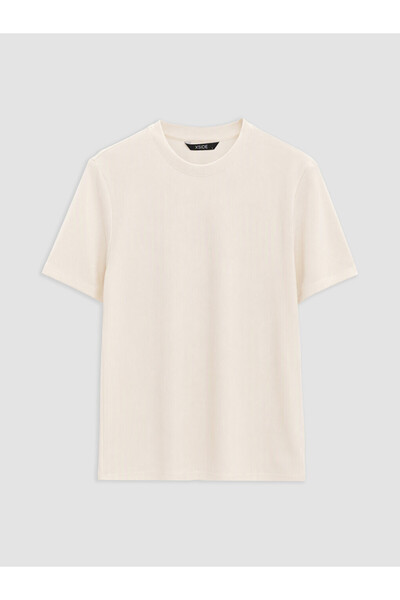 LC Waikiki Quality Parts from Çelebi Store Zero Roba Yaka Men's T-Shirt