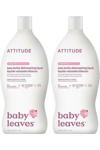 BIO SPECTRA ATTITUDE زجاجة رضاعة أتيتيود للأطفال &amp;   سائل غسيل الأطباق - ...