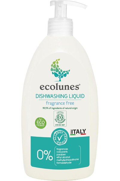 Ecolunes Fragrance Free Dishwashing Liquid 500 ml