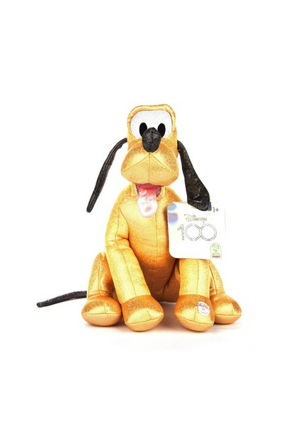 Mickey Mouse Jucarie de plus cu sclipici si sunete, Pluto, Colectia Disney 10...