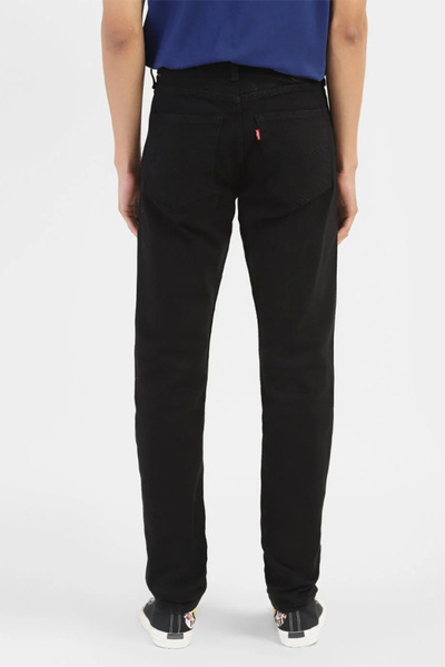 Levis Mens 512 Black Slim Tapered Fit Jeans