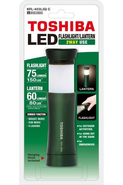 Toshiba Φως LED Διπλής Λειτουργίας C Bp - (KFL-403L(G))