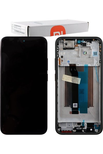 Xiaomi Redmi Note 15 Pro 5G Οθόνη + Οθόνη Αφής + Φακός + Πλαίσιο Μαύρο Γνήσιο...