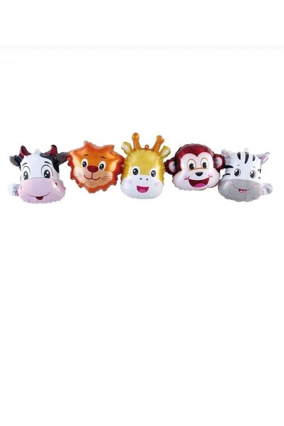 ikm balon Doğum Günü 5'Lİ Safari Set