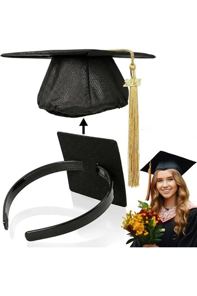 Generic 1pcs Graduation Cap Headband Firm Anti-fall HairBand for Graduation H...