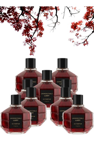 Glenn Perri 9 قطع Unpredictable Lady عطر 100 مل