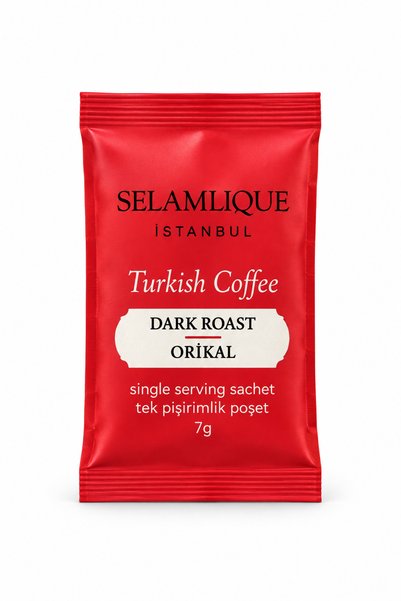 DeseneBak 2-Piece Turkish Coffee Gift Set – Traditional Patterned Cup, Coffee, Candle, and Incense Burner - Home Gift Set