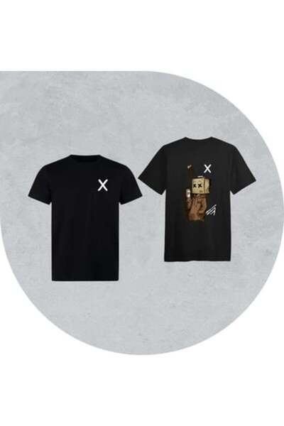 Generic Marshmello T-Shirt Black Cotton