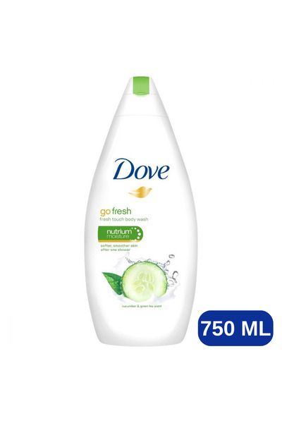 Dove Go Fresh Αφρόλουτρο Αγγουριού, 750 ml